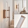 Kiron moderne LED wandlamp met dubbele lichtstaaf voor woonkamer