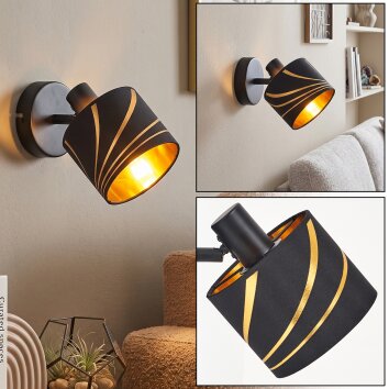Alsen wandlamp met sleufkap, verstelbare leeslamp voor woonkamer, E14