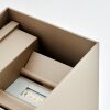 Wandlamp voor buiten Tamarin LED, vierkante behuizing, 2er-Set, 3000 Kelvin warmwit, sensor