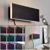 Axion platte rechthoekige LED wandlamp met afstandsbediening, indirect licht