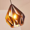 Situk Hanglamp Koperkleurig, Zwart, 1-licht