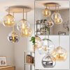 Koyoto plafondlamp met 4 bolkappen, 4-lichts E14, Ø 38 cm, retro vintage