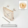 Gastor plafondlamp met bollen, 5-lichts retro plafondlamp voor woonkamer