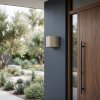 Tamarin LED buitenwandlamp up down, ronde wandlamp voor tuin en terras