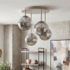 Gastor 4-lichts plafondlamp met bolvormige kappen, Ø 38 cm, E14, modern