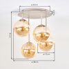 Gastor plafondlamp bolvormig, 4-lichts plafondverlichting Ø 38 cm, E14