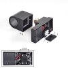 Wandlamp voor buiten Kingstown, 2-delige set met halfronde kap, bewegingsmelder