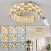 Seloria LED plafondlamp met afstandsbediening, rond Ø 40 cm, mozaïekring
