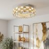 Seloria LED plafondlamp met afstandsbediening, rond Ø 40 cm, mozaïekring