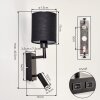 LED Leeslamp Turil, draaibare lees-spot voor de bank, 3000 Kelvin warmwit