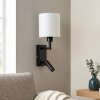 LED Wandlamp Turil met draaibare leesarm voor de leeshoek, 3000 Kelvin warmwit