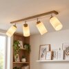 Alvorn plafondlamp met draaibare spots, 4-lichts E27, langwerpige rail