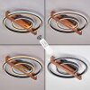 Selani LED plafondlamp met afstandsbediening, ringdesign, 2700-6500 Kelvin