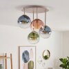 Gastor bolvormige plafondlamp, 4-lichts retro E14, ø 38 cm