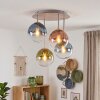 Gastor bolvormige plafondlamp, 4-lichts retro E14, ø 38 cm