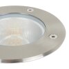 Inbouw armatuur Lemok, vlak en rond met helder glas, IP67 voor terras en balkon