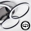 Kordex LED plafondlamp met 3 lichtringen, draaibare moderne plafondverlichting