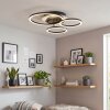 LED-plafondlamp Kordex met 3 overlappende lichtkringen, draaibaar, 4000 Kelvin neutraalwit