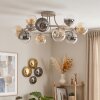 Chehalis ronde plafondlamp met bollen, 12-lichts plafondlamp G9 Ø 76 cm