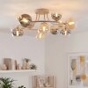 Chehalis ronde plafondlamp met bollen, 12-lichts plafondlamp G9 Ø 76 cm