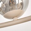 Chehalis ronde plafondlamp met bollen, 12-lichts plafondlamp G9 Ø 76 cm