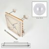 Koyoto 5-lichts plafondlamp met bolkappen, E14 voor woonkamer en eetkamer