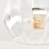Koyoto 5-lichts plafondlamp met bolkappen, E14 voor woonkamer en eetkamer