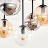 Gastor plafondlamp met bolkappen, 5-lichts E14, retro boho plafondverlichting