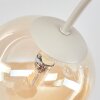 Chehalis plafondlamp met bolkappen, 6-lichts, rond retro design, G9