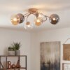 Chehalis ronde plafondlamp met kogelvormige kappen, 6-lichts G9, ø 58 cm, modern retro