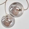 Chehalis 6-lichts plafondlamp woonkamer met bolvormige kappen, G9, ø 64 cm