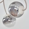 Chehalis 6-lichts plafondlamp, bolvormige plafondlamp ø 64 cm voor woonkamer