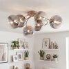 Chehalis plafondlamp met bollen, 6-lichts retro design, ø 64 cm