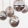 Chehalis vintage plafondlamp met bolkappen, 5-lichts G9, rond Ø 45 cm