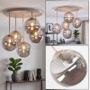 Chehalis plafondlamp met bollen, 5-lichts ronde opbouwlamp G9 voor woonkamer