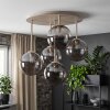 Chehalis plafondlamp met bollen, 5-lichts ronde opbouwlamp G9 voor woonkamer