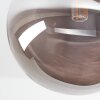Chehalis plafondlamp met bollen, 5-lichts ronde opbouwlamp G9 voor woonkamer