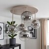 Chehalis plafondlamp met bolkappen, 5-lichts, G9, ø 45 cm, modern-retro
