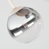 Chehalis plafondlamp met bolkappen, 5-lichts, G9, ø 45 cm, modern-retro
