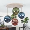Chehalis bolvormige plafondlamp 5-lichts, ronde plafondverlichting Ø 45 cm