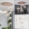 Chehalis plafondlamp met bolkappen, 5-lichts, G9, rond, voor eetkamer