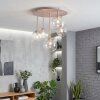 Chehalis plafondlamp met bolkappen, 5-lichts, G9, rond, voor eetkamer