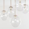 Chehalis plafondlamp met bolkappen, 5-lichts, G9, rond, voor eetkamer