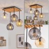 Koyoto plafondlamp met globevormige kappen, 4-lichts E14 voor eetkamer en woonkamer