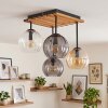 Koyoto plafondlamp met globevormige kappen, 4-lichts E14 voor eetkamer en woonkamer