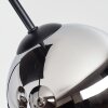 Koyoto 4-lichts plafondlamp met bolkappen, E14, modern retro design