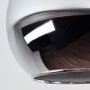 Koyoto 4-lichts plafondlamp met bolkappen, E14, modern retro design