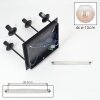 Cluster-plafondlamp Koyoto met 4 amberkleurige en heldere geribbelde glazen bollen