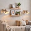 Scandinavische wandspot Orny, 2-delige set met draaibare en zwenkbare spotkop