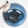 Retro wandlamp Gastor met verticale opstelling en drie lichtpunten, 2-delige set